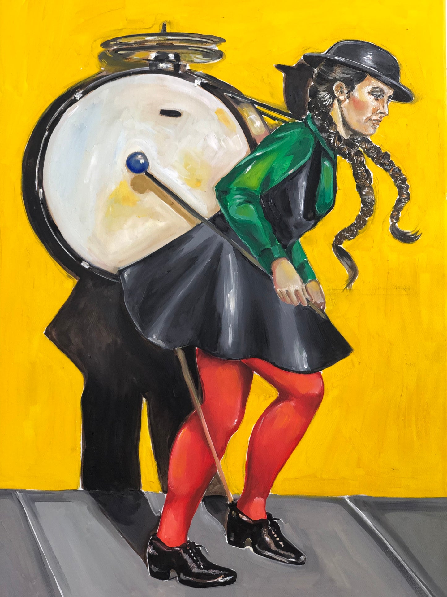 "La Chinchinera" Óleo sobre lienzo Valentina Rosende Arte