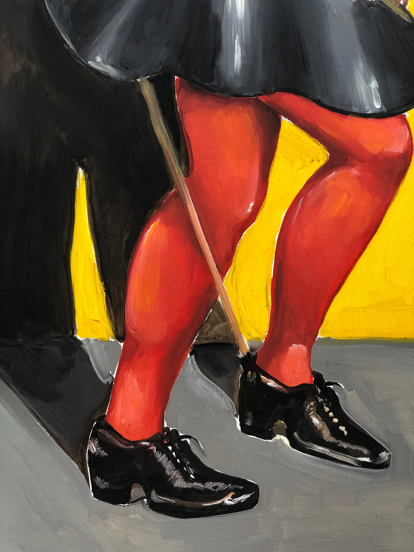 "La Chinchinera" Óleo sobre lienzo Valentina Rosende Arte