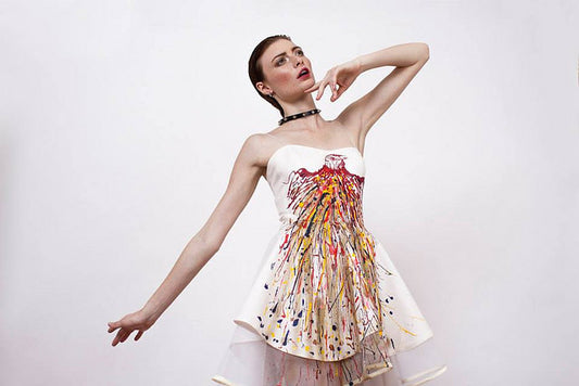 Vestido Arte Valentina Rosende